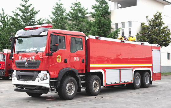 Sinotruk HOWO 21T โฟมน้ํา ป้องกันไฟ ราคาดี รถบรรทุก