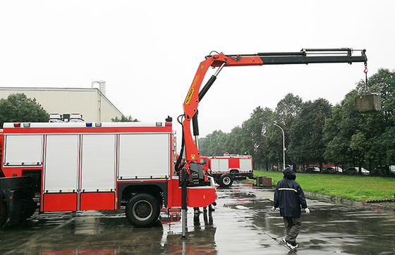 Germany MAN Rescue รถดับเพลิงพิเศษพร้อมกว้าน &amp; เครน &amp; เครื่องกำเนิดไฟฟ้า