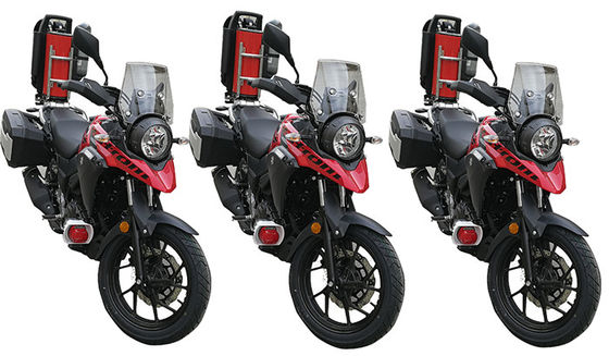 SUZUKI CAFS รถจักรยานยนต์เอทีวีดับเพลิงพร้อมระบบกระเป๋า